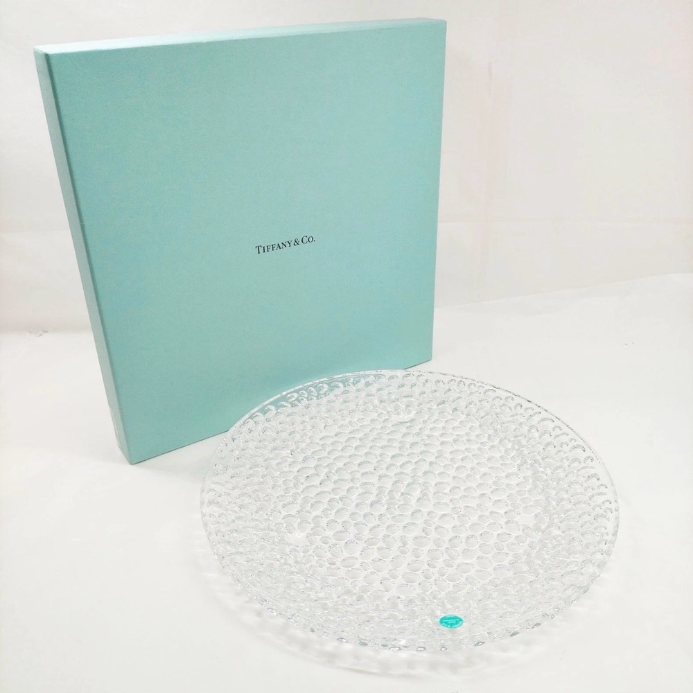 Tiffany & Co. Glass Plate/Pkatter